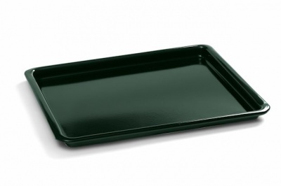 ENAMEL BAKING/ROASTING TRAY GREEN