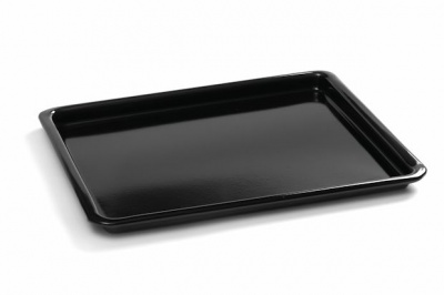 ENAMEL BAKING/ROASTING TRAY BLACK