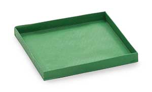 QUARTER SIZE COOKING TRAY GREEN
